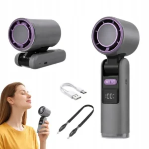 Ventilator rotativ, portabil si pliabil, Turbo, USB, B.A.M